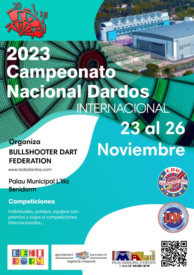 CAMPEONATO NACIONAL e INTERNACIONAL – Benidorm 2023 – Actualizado