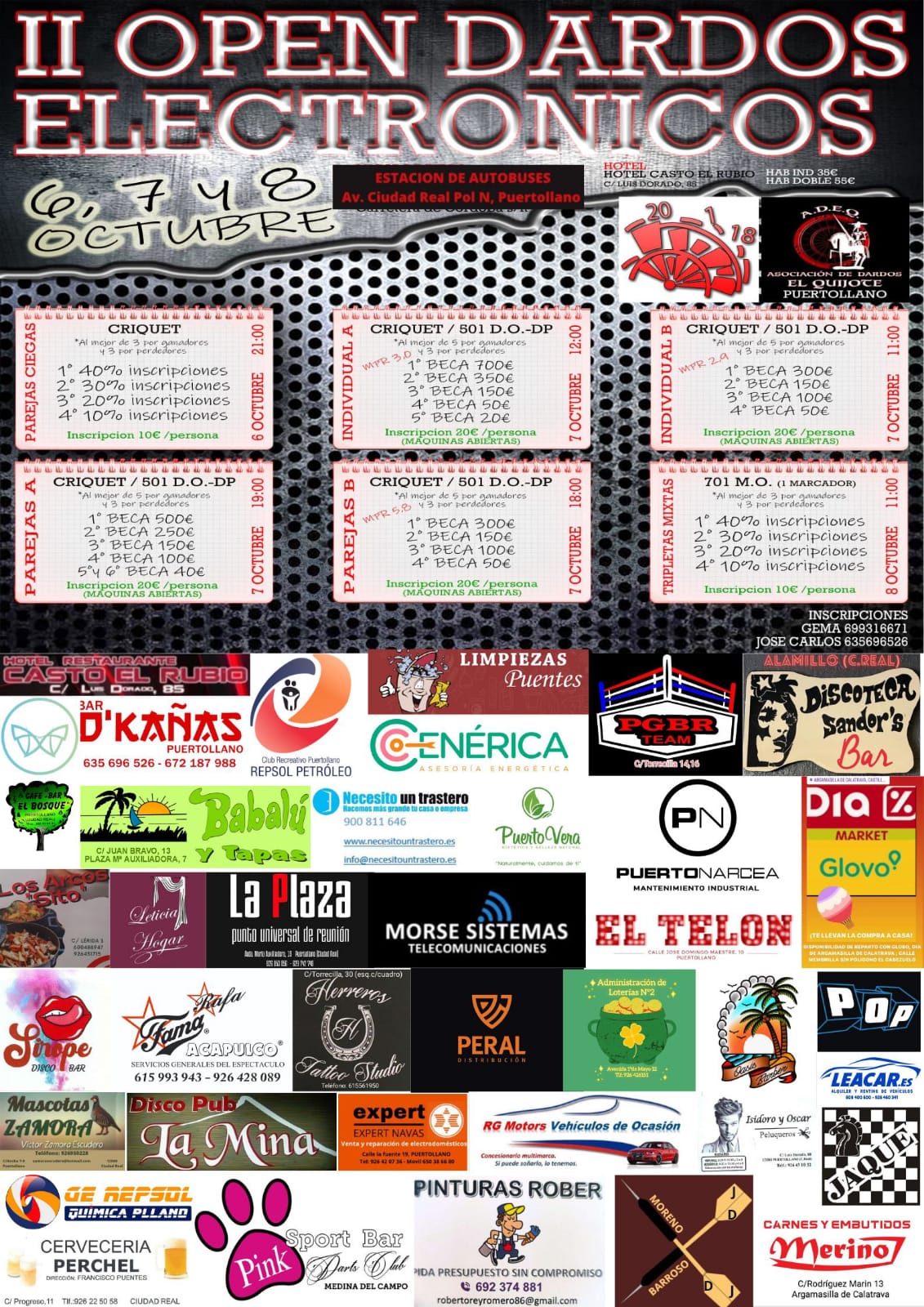 II Open Dardos Electrónicos – Puertollano 2023: ¡Prepárate para la Competición!