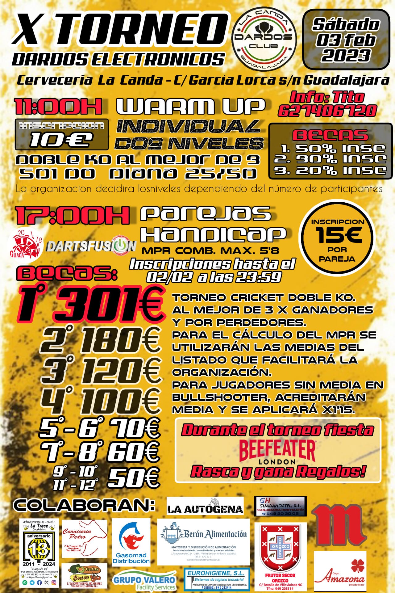 X Torneo Dardos Electrónicos – Guadalajara 2024